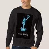 Gaia Rising Mens Sweatshirt (Vorderseite)