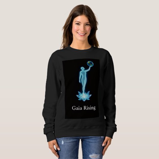 Gaia Rising Womens Sweatshirt (Vorne ganz)