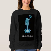 Gaia Rising Womens Sweatshirt (Vorderseite)