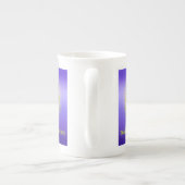 Gaia-Szenen-Knochen-China-Tee-Schale Porzellantasse (Rückseite)