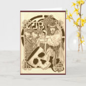 Gaia u. Hexe Karte (Gelbe Blume)