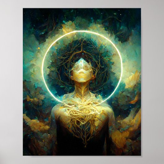 Gaia Ultima Fantasy Art Poster (Vorne)