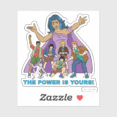 Gaia und die Planeteers Graphic Aufkleber (Blatt)