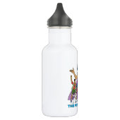 Gaia und die Planeteers Graphic Edelstahlflasche (Links)