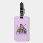 Gaia und die Planeteers Graphic Gepäckanhänger (Vorderseite vertikal)