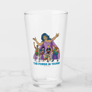 Gaia und die Planeteers Graphic Glas