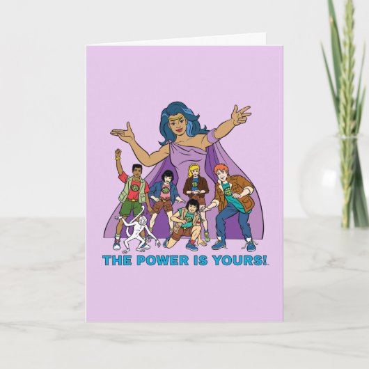 Gaia und die Planeteers Graphic Karte (Vorderseite)