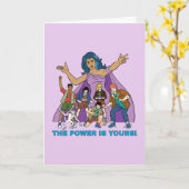 Gaia und die Planeteers Graphic Karte (Gelbe Blume)