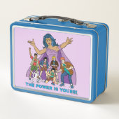 Gaia und die Planeteers Graphic Metall Brotdose (Rückseite)