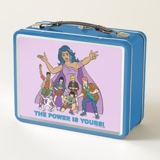 Gaia und die Planeteers Graphic Metall Brotdose (Rückseite)