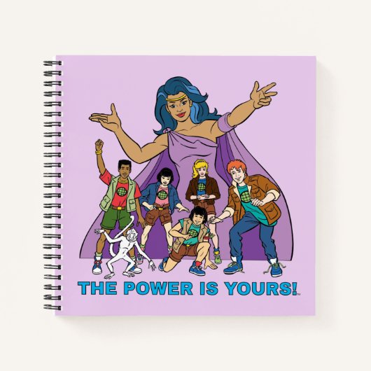 Gaia und die Planeteers Graphic Notizblock (Vorderseite)