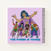 Gaia und die Planeteers Graphic Notizblock (Rückseite)