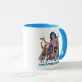 Gaia und die Planeteers Graphic Tasse (VorderseiteRechts)