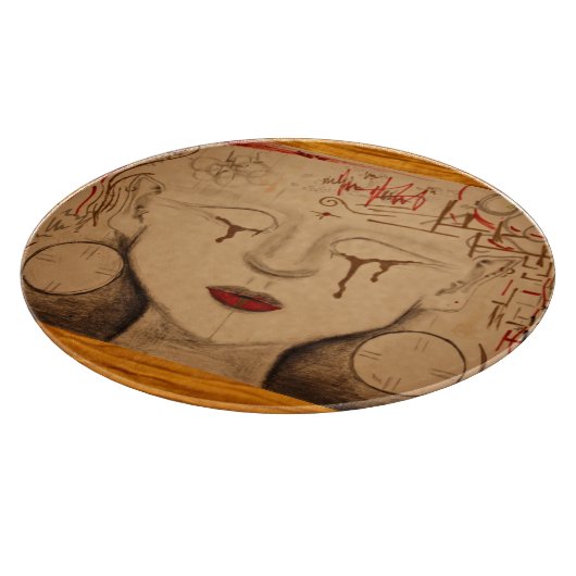 Gaia. zerlegen schneidebrett (Ecke)