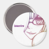 Gaiaonline Magnet (Vorderseite/Rückseite)