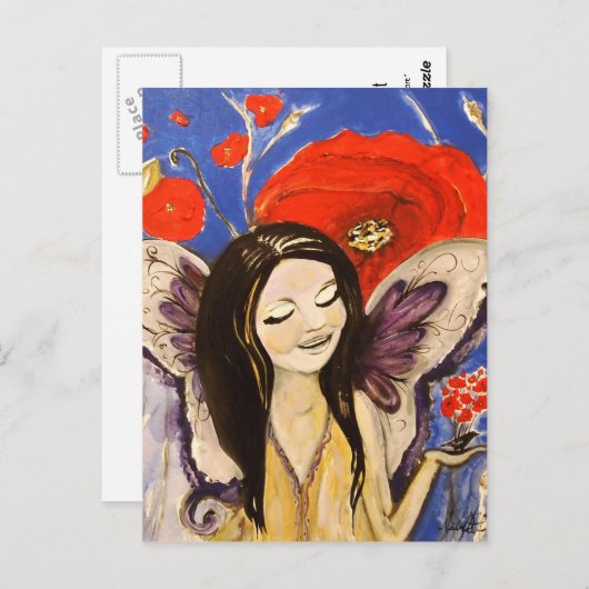 Gaias Angel Child Postcard Postkarte (Vorne/Hinten)