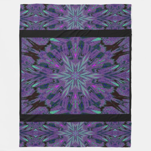 Gaias Garten 121 Fleecedecke (Vorderseite)