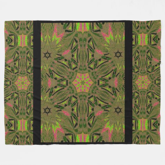 Gaias Garten 142 Fleecedecke (Vorderseite (Horizontal))