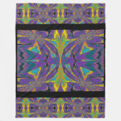 Gaias Garten 144 Fleecedecke (Vorderseite)