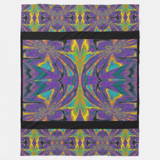 Gaias Garten 144 Fleecedecke (Vorderseite)