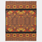 Gaias Garten 22 Fleecedecke (Vorderseite)