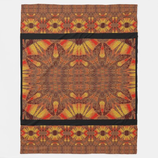 Gaias Garten 22 Fleecedecke (Vorderseite)