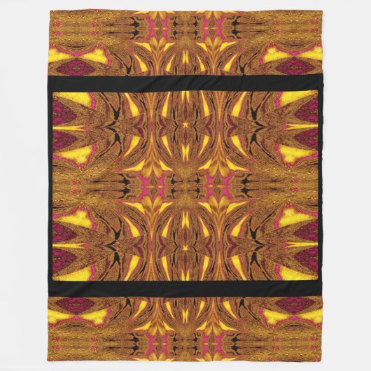 Gaias Garten 248 Fleecedecke (Vorderseite)