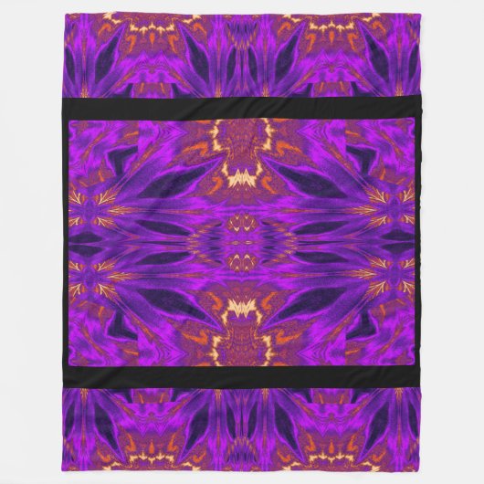 Gaias Garten 282 Fleecedecke (Vorderseite)