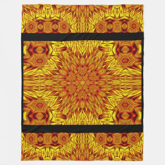 Gaias Garten 296 Fleecedecke (Vorderseite)