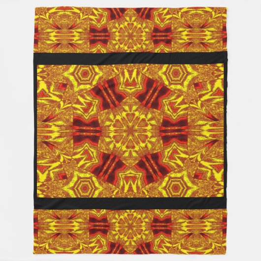 Gaias Garten 297 Fleecedecke (Vorderseite)