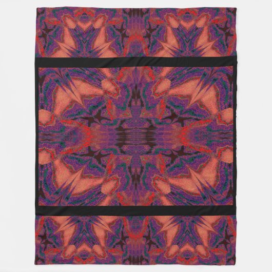 Gaias Garten 29 Fleecedecke (Vorderseite)