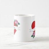 Gàidhlig in love heart Scottish Gaelic Kaffeetasse (Mittel)