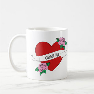 Gàidhlig in love Herz Schottisch-Gälisch Kaffeetasse