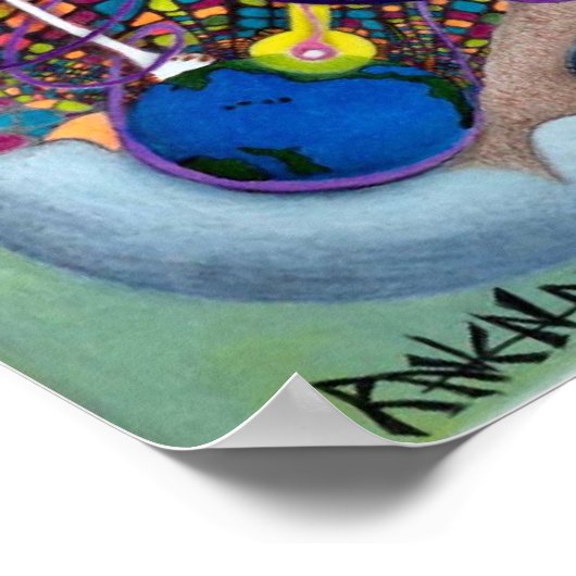 GAIENS ZEITPUNKT POSTER (Ecke)