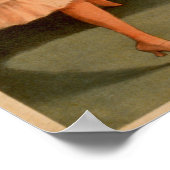 Gaiety Dancers - Vintages Werbeplakat Poster (Ecke)