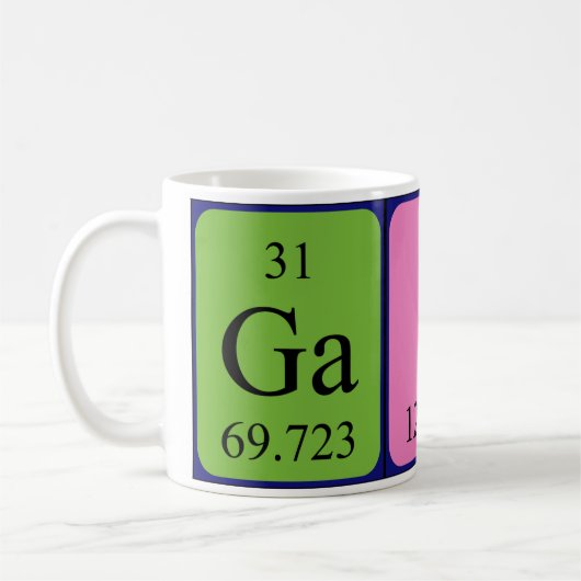 Gaige Periodenname Tasse (Links)