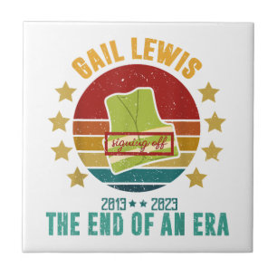 Gail Lewis, wir grüßen Sie, das Ende einer Ära Sig Fliese