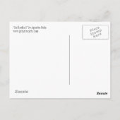 Gaillardia 1 postkarte (Rückseite)