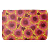 Gaillardia Seamless Pattern Badematte (Vorderseite)