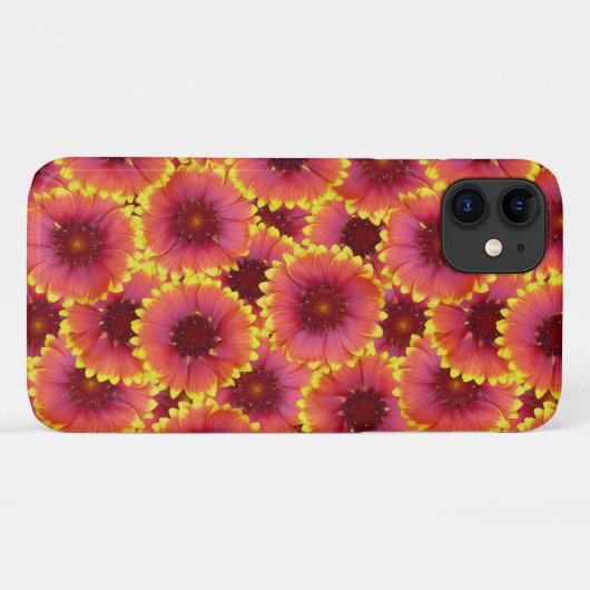 Gaillardia Seamless Pattern Case-Mate iPhone Hülle (Rückseite (Horizontal))