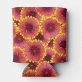 Gaillardia Seamless Pattern Dosenkühler (Rückseite)