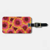 Gaillardia Seamless Pattern Gepäckanhänger (Vorderseite horizontal)