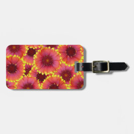 Gaillardia Seamless Pattern Gepäckanhänger