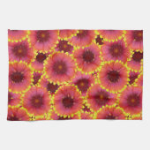 Gaillardia Seamless Pattern Geschirrtuch (Horizontal)
