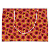 Gaillardia Seamless Pattern Große Geschenktüte (Vorderseite)