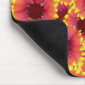 Gaillardia Seamless Pattern Mousepad (Ecke)