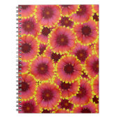 Gaillardia Seamless Pattern Notizblock (Vorderseite)