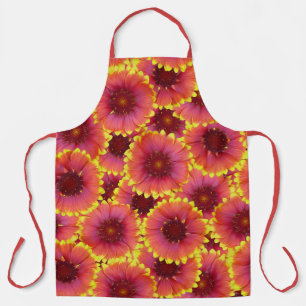 Gaillardia Seamless Pattern Schürze