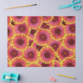 Gaillardia Seamless Pattern Seidenpapier (Basteln)