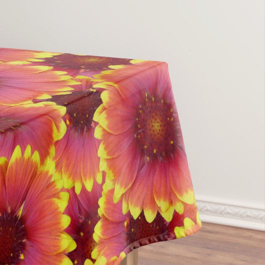 Gaillardia Seamless Pattern Tischdecke (Beispiel)